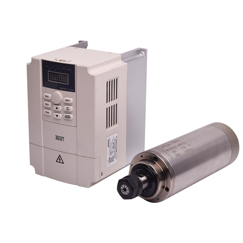 ชุดสปินเดิล GDZ ราคาถูก ความเร - 2.2Kw Water Cooled Spindle Kit Vfd บทวิจารณ์และราคา
