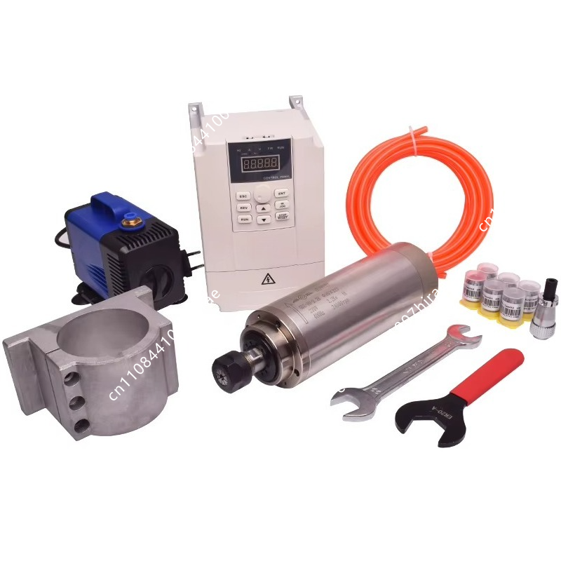 ชุดมอเตอร์สปินเดิลระบายความร้อ - 2.2Kw Water Cooled Spindle Kit Vfd บทวิจารณ์และราคา