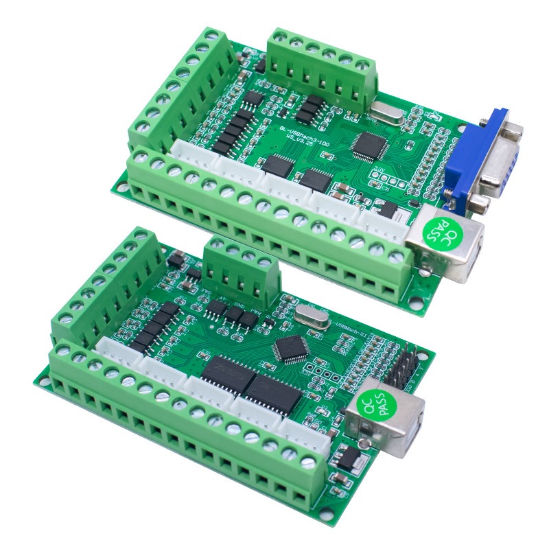 1 ชิ้น บอร์ดขับมอเตอร์ CNC USB - 5 Axis Cnc Breakout Board Interface Mach3 บทวิจารณ์และราคา