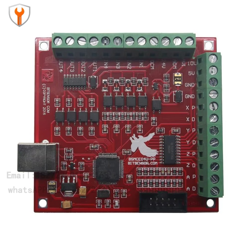 บอร์ดควบคุมการเคลื่อนที่ CNC U - Mach3 Usb Cnc Controller 4 Axis 100Khz บทวิจารณ์และราคา