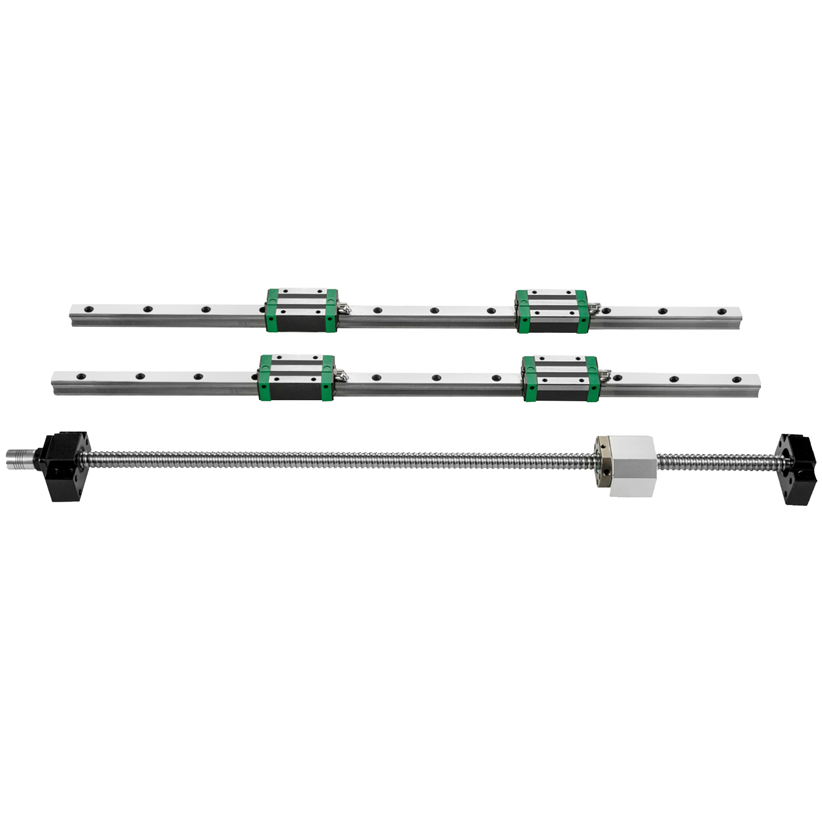 รางนำทางเชิงเส้น, รางสไลด์เชิง - Hgr20 Linear Guide Rail Ballscrew Set บทวิจารณ์และราคา
