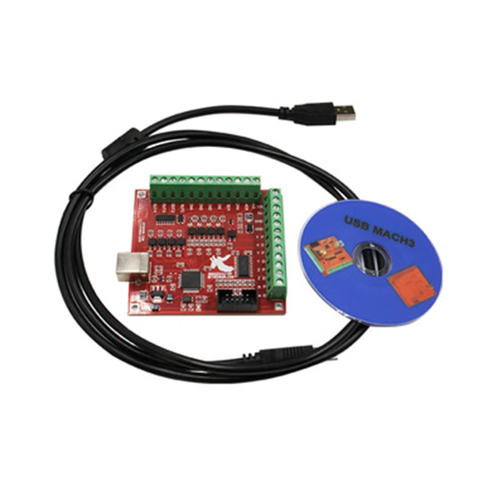 3 ชิ้น/ชุด ประกอบด้วย: บอร์ด M - Mach3 Usb Cnc Controller 4 Axis 100Khz บทวิจารณ์และราคา